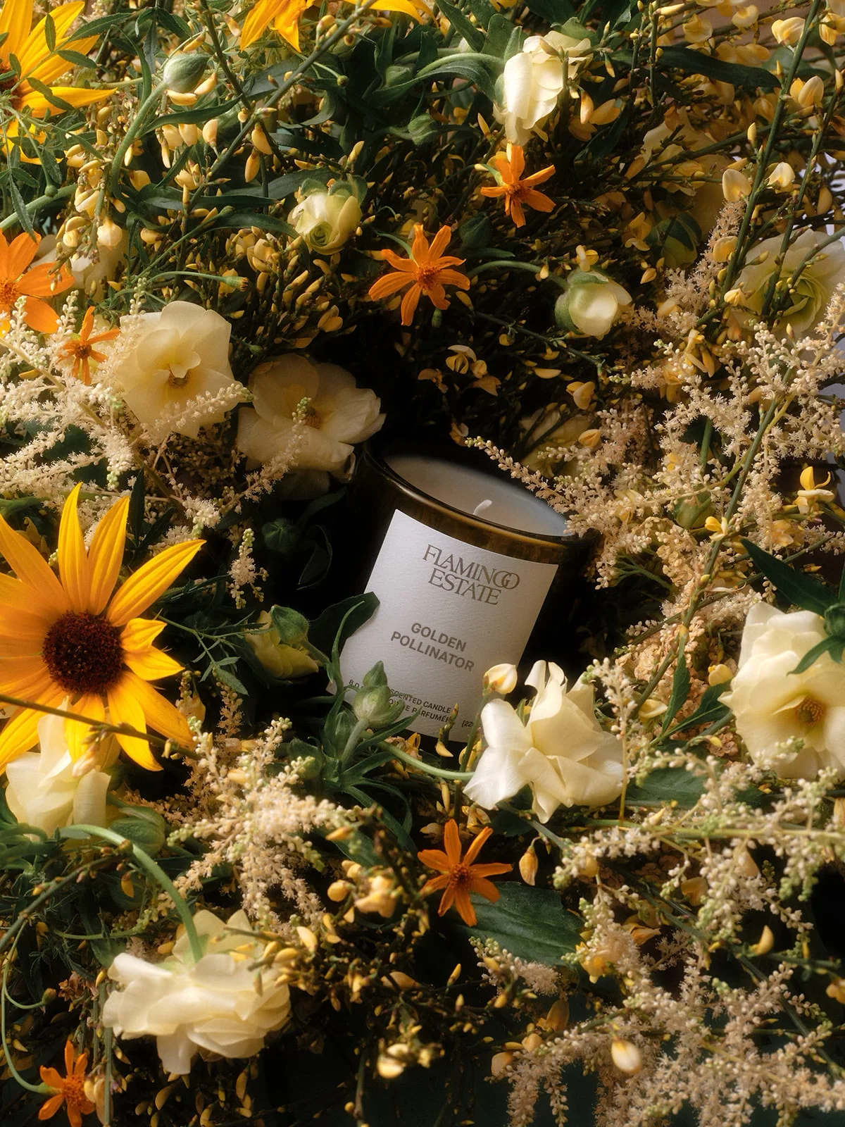 Golden Pollinator Candle - Image 2